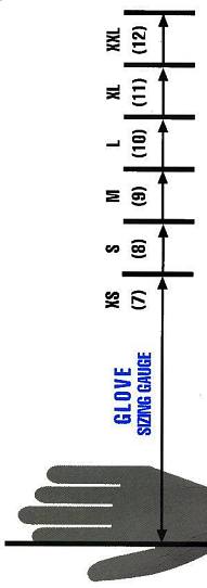 glove fit chart